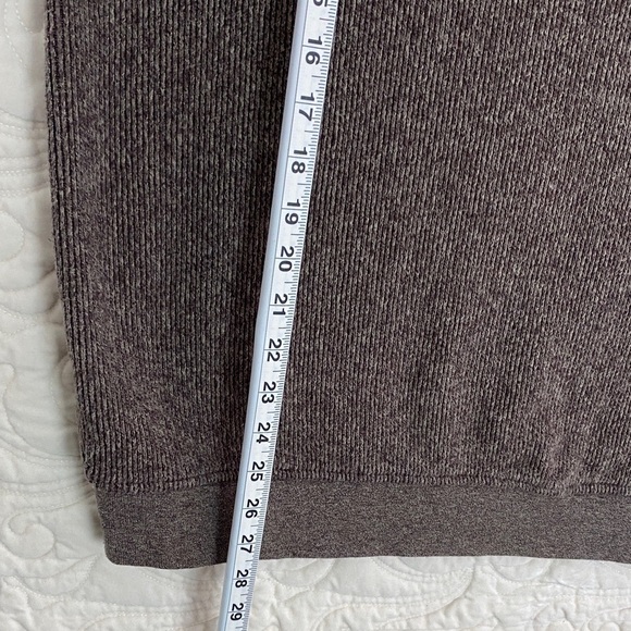 Denver Hayes Zip-Up Sweater Dark Brown Corduroy Size XL - Picture 5 of 6